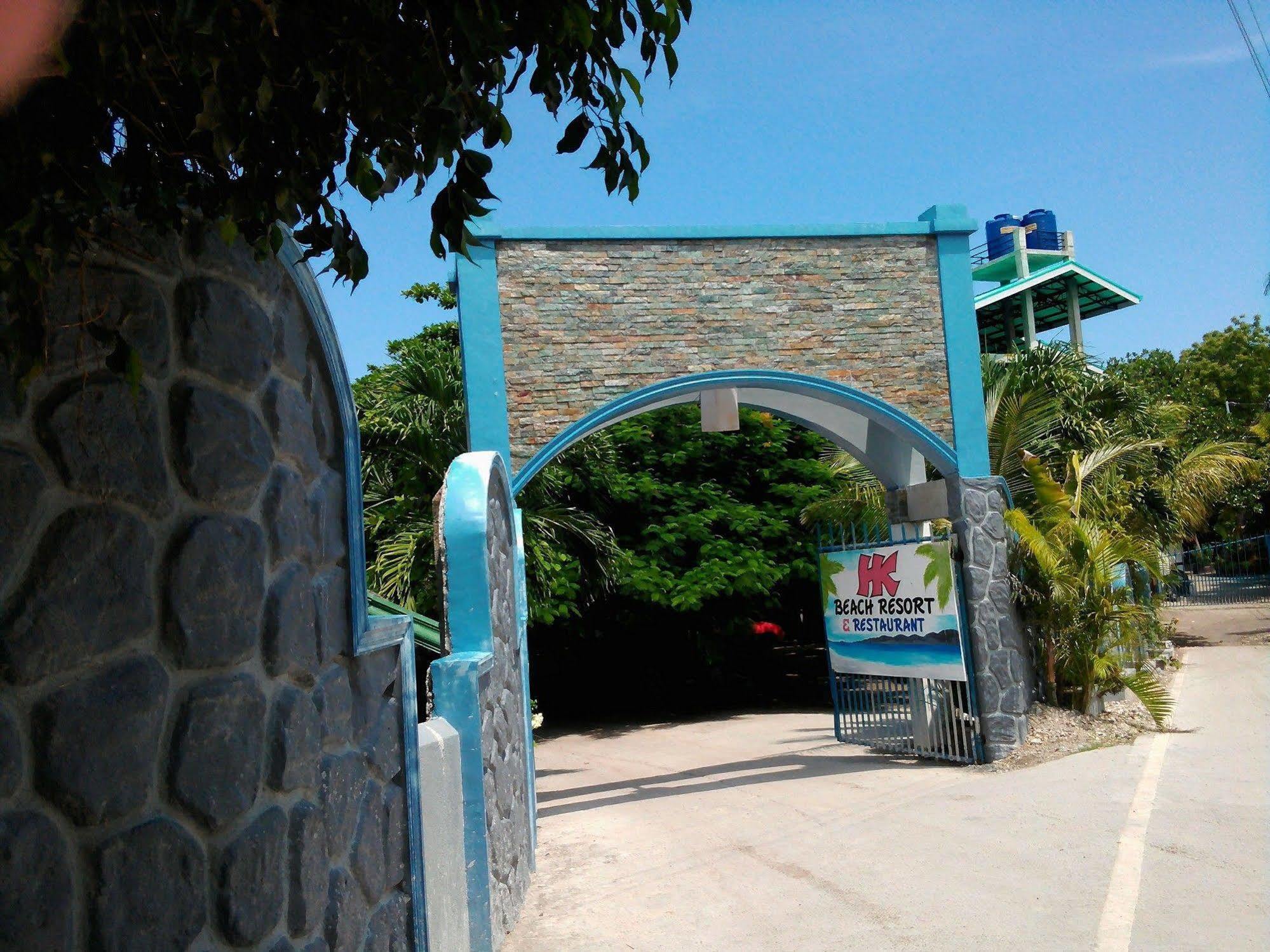 Hk Beach Resort And Restaurant Moalboal Exterior foto